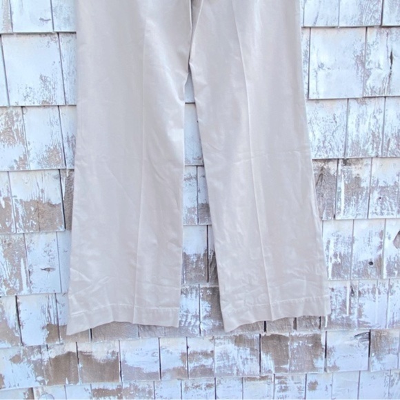 ELIE Tahari Flare Leg Cotton Blend Pants - Picture 5 of 8